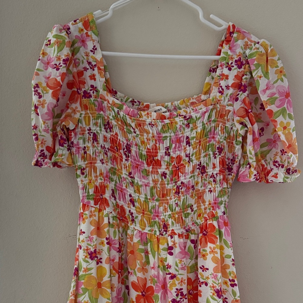 Mine Floral Midi Dress - Multicolor